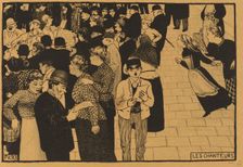 Les Chanteurs (The Singers), 1893. Creator: Félix Vallotton