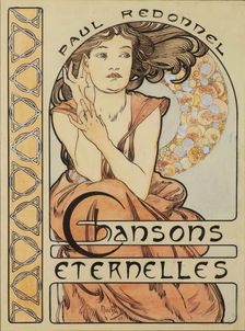 Les Chansons Éternelles by Paul Redonnel, 1898. Creator: Mucha, Alfons Marie (1860-1939)
