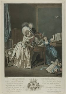 Les Chagrins de l'Enfance, 1789. Creator: Louis Le Coeur