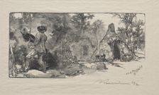 Les Charbonniere, 1887. Creator: Auguste Louis Lepère (French, 1849-1918)