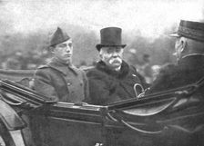 Les chefs d'etat Allies a Paris; L'arrivee des souverains belges, le 5 decembre: la reine..., 1918. Creator: Unknown