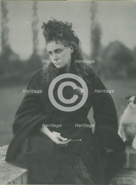Les Chiens, 1860s. Creator: Pierre-Louis Pierson.