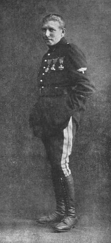 'Les Citations de nos Aviateurs; Le sous-lieutenant Nungesser 1916. Creator: Unknown