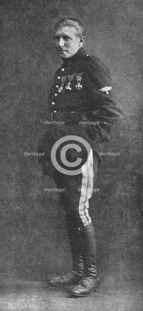 ''Les Citations de nos Aviateurs; Le sous-lieutenant Nungesser', 1916. Creator: Unknown.