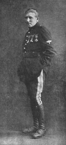 'Les Citations de nos Aviateurs; Le sous-lieutenant Nungesser 1916. Creator: Unknown