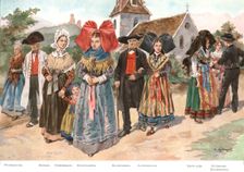 'Les Costumes de l'Alsace 1924. Creator: P Kauffmann