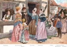 'Les Costumes de l'Alsace 1924. Creator: P Kauffmann