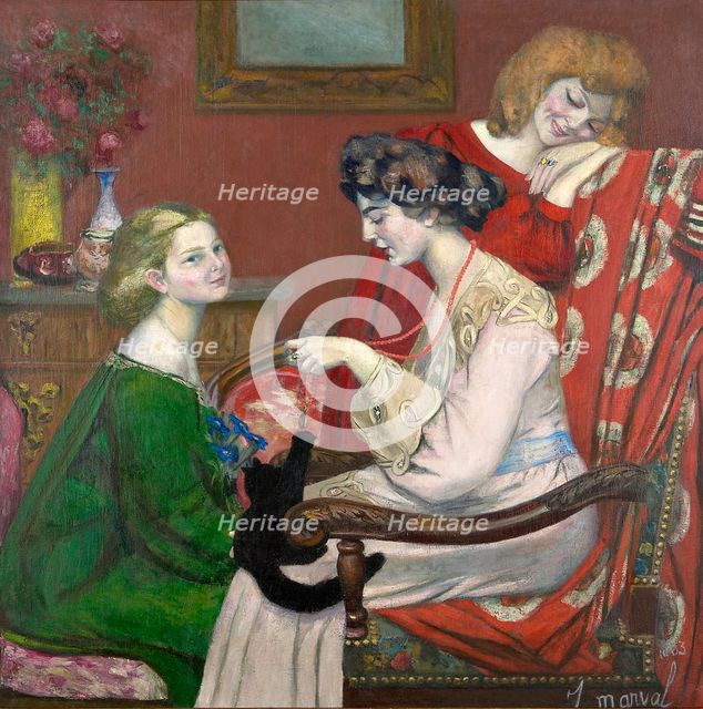 Les Coquettes, 1903. Creator: Marval, Jacqueline (1866-1932).