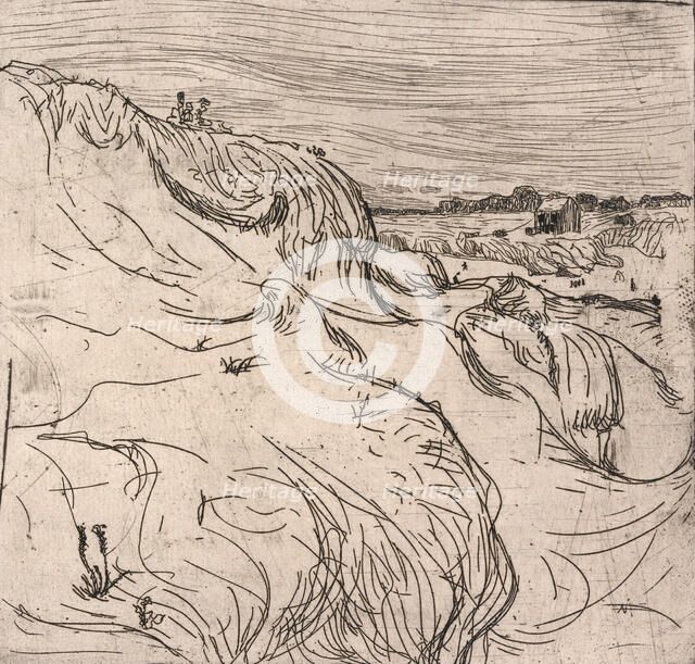 Les Dunes (The Dunes), 1893. Creator: Roderic O'Conor.