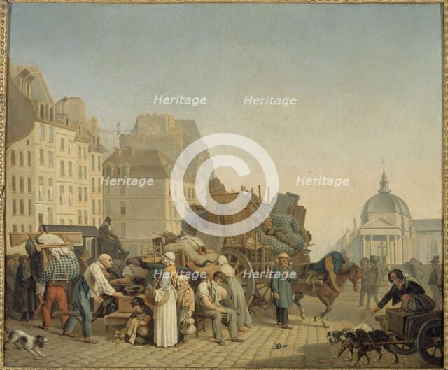 Les Déménagements, c1840. Creator: Louis Leopold Boilly.