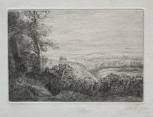 Les dernière Rayons de Soleil. Creator: Alphonse Legros (French, 1837-1911)