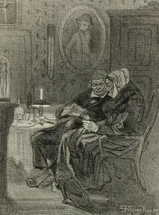 Les Derniers Flamands, 1858. Creator: Félicien Rops