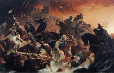 Les Derniers jours de Pompéi, between 1834 and 1850. Creator: Frédéric Schopin