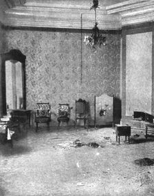 'Les derniers jours des Romanof; Chambre des grandes-duchesses 1917. Creator: Unknown