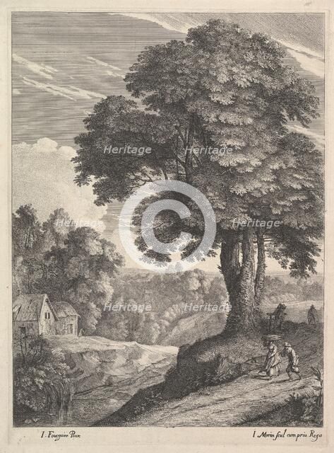 Les Deux Chaumieres. Creator: Jean Morin.