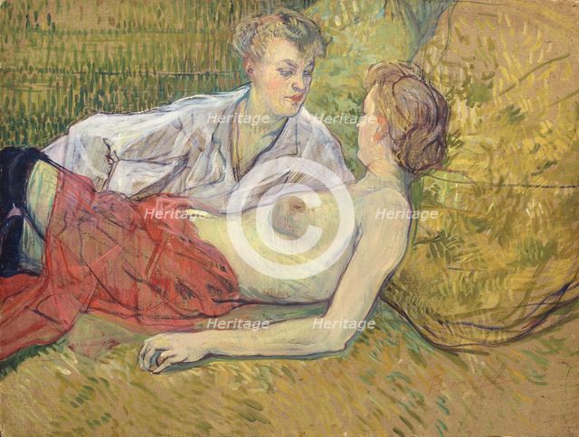 Les deux amies, 1895.