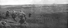 Les deux batailles: Verdun et la Somme; Le premier bond au Nord de la Somme 1916. Creator: Unknown