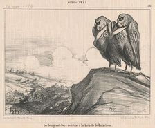 Les deux grands ducs ..., 19th century. Creator: Honore Daumier