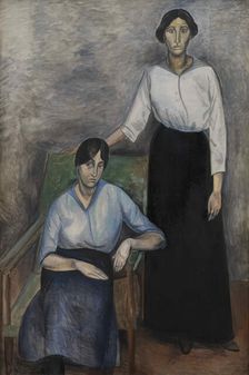 Les Deux Soeurs, 1914. Creator: Andre Derain