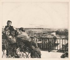 Les Deux Pigeons, 1920. Creator: Edward Hopper