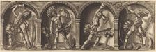Les divers pourtraicts et figures IX, c. 1600. Creator: Master AD
