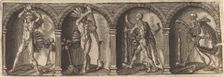 Les divers pourtraicts et figures VI, c. 1600. Creator: Master AD