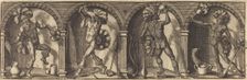 Les divers pourtraicts et figures VIII, c. 1600. Creator: Master AD