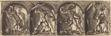 Les divers pourtraicts et figures XIII, c. 1600. Creator: Master AD