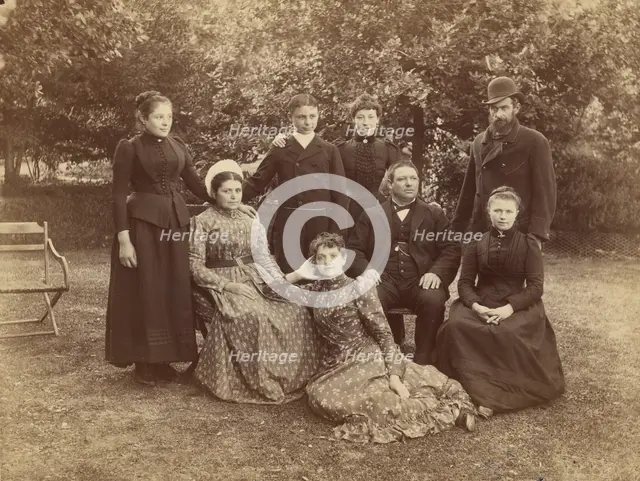 Les domestiques a Guernesey, about 1870-1890. Creator: Unknown.