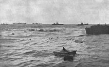 Les drames maritimes; Le 27 fevrier, au matin, entre Douvres et Folkestone..., 1916 (1924) Creator: Unknown