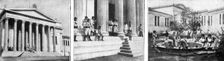 Les evenements d'orient; A Athenes: les marins francais au Zappeion, avant le guet-apens du 1 decem Creator: Unknown