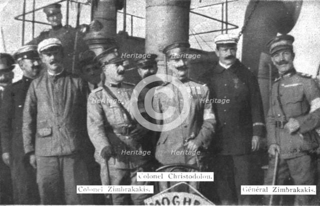 'Les evenements d'orient; Les chefs militaires du mouvement national', 1916. Creator: Unknown.