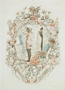 Les Exercices de dévotion de M. Henri Roch, 1882. Creator: Félicien Rops