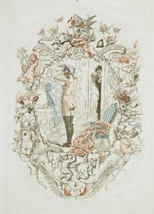 Les Exercices de dévotion de M. Henri Roch, 1882. Creator: Félicien Rops