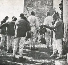 'Les Exiles; Du linge et des vetements furent distribues a nos allies 1916 (1924) Creator: Unknown
