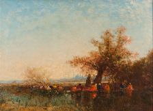 Les eaux douces d'Asie, between 1870 and 1890. Creator: Felix Francois Georges Philibert Ziem
