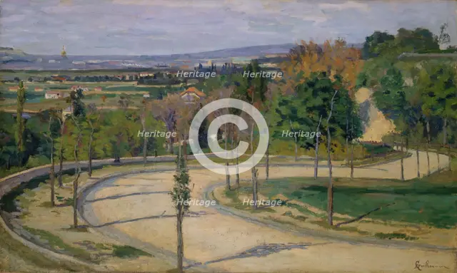 Les Environs de Paris, 1875. Creator: Armand Guillaumin.