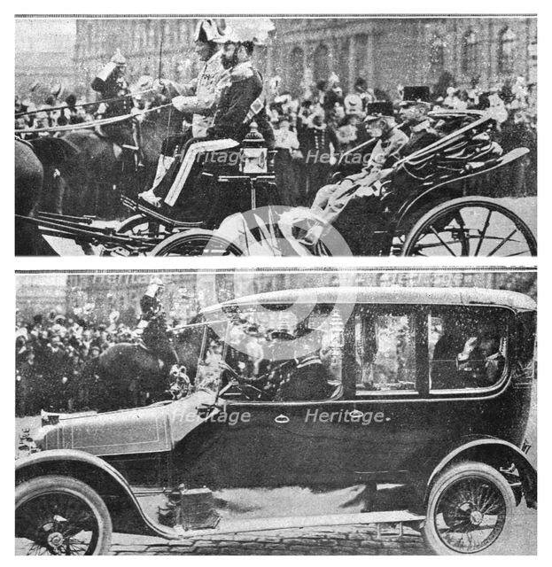 'Les Funerailles a La Hofburg', 1914.. Creator: Unknown.