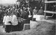 Les Funerailles du general Gallieni a Paris et a Saint-Raphael; Discours du maire de..., 1916. Creator: Unknown
