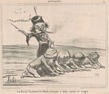 Les facconnant les Moldo-Valaques ..., 19th century. Creator: Honore Daumier