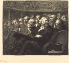 Les Fauteuils d'orchestre, 1878. Creator: Auguste Lepere