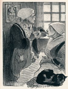 Les Femmes De France from Chansons De Femmes, 1897, (1898). Artist: Theophile Alexandre Steinlen