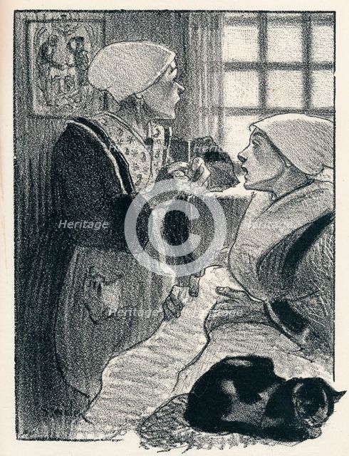 Les Femmes De France from Chansons De Femmes, 1897, (1898). Artist: Theophile Alexandre Steinlen