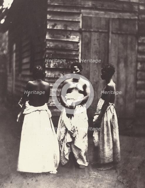 Les Femmes Malgaches (Plate 28), 1863. Creator: Désiré Charnay.