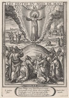 Les Festes du mois de Mai (May: The Ascension), 1603. Creator: Leonard Gaultier
