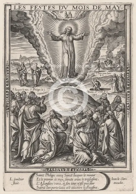 Les Festes du mois de Mai (May: The Ascension), 1603. Creator: Leonard Gaultier.