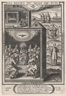 Les Festes du mois de Juin (June: The Pentecost), 1603. Creator: Leonard Gaultier