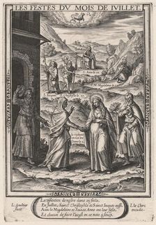 Les Festes du mois de Juillet (July: The Visitation), 1603. Creator: Leonard Gaultier