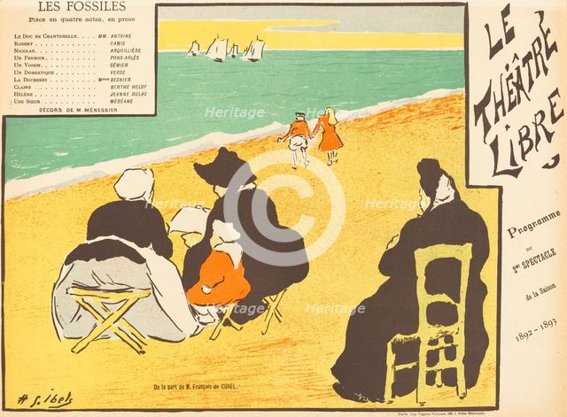 Les Fossiles, 1892. Creator: Henri-Gabriel Ibels.