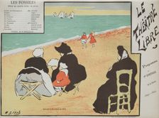 Les Fossiles (Program from Théâtre Libre), 1892. Creator: Henri Gabriel Ibels (French, 1867-1936)